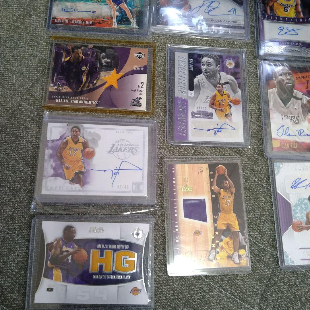 NBA 90sレイカーズ　カード（サイン・ジャージ他）18枚セット
