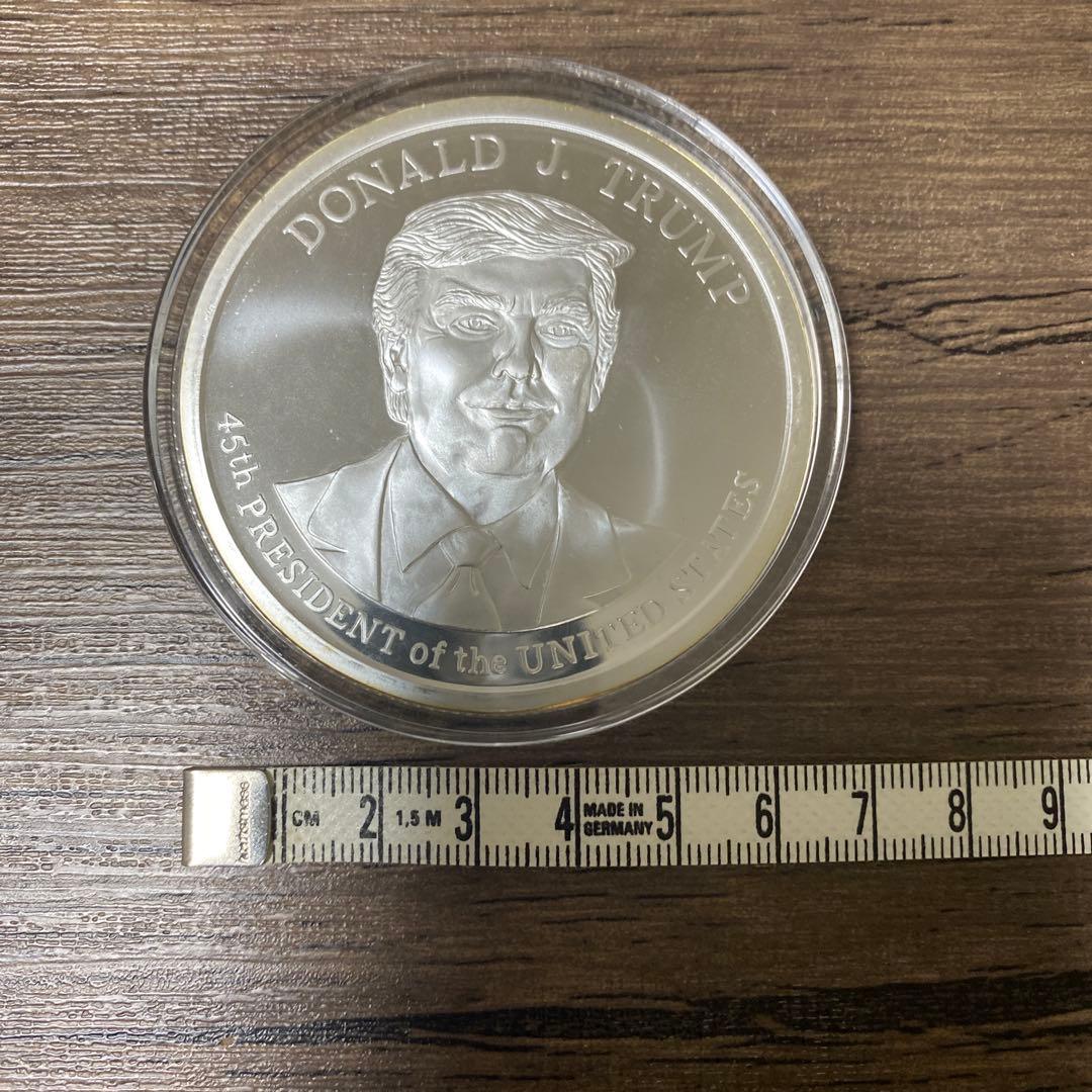 トランプ大統領　銀　シルバー　メダル 　 5オンス 1オンス　2枚セット