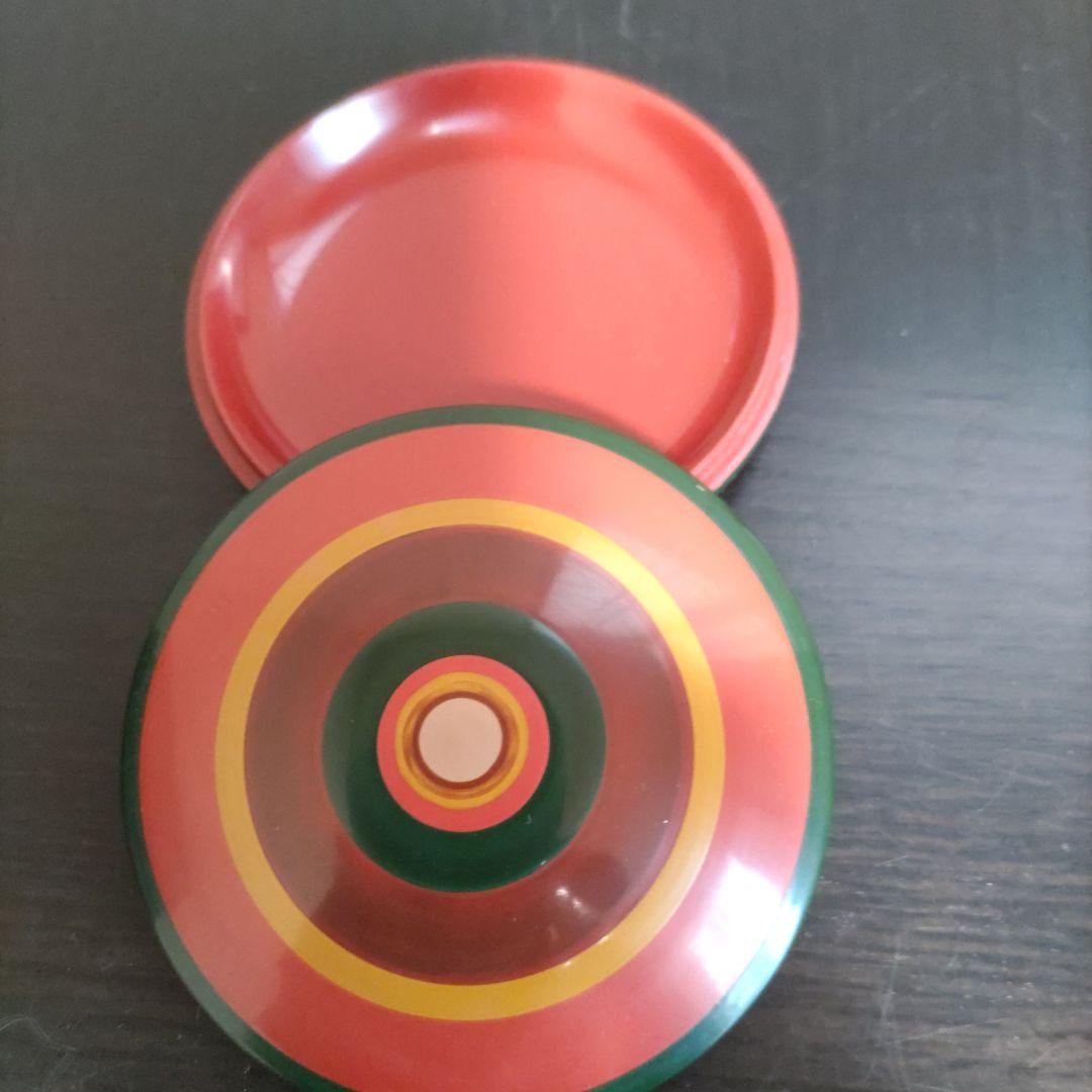 5代川端近左氏 独楽塗香合