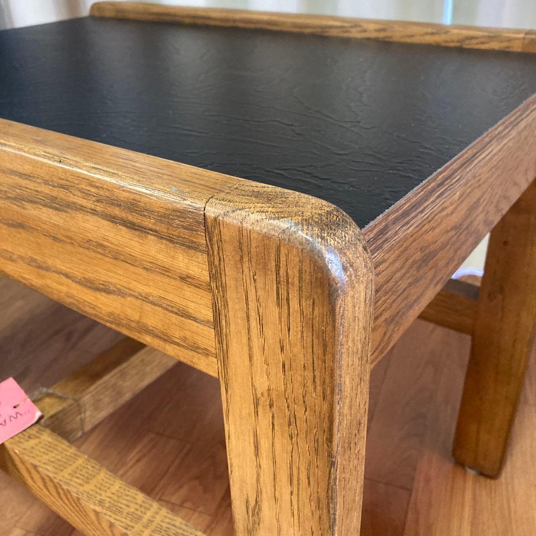 サイドテーブル 木製 ヴィンテージ テーブル 蚤の市 アンティーク
