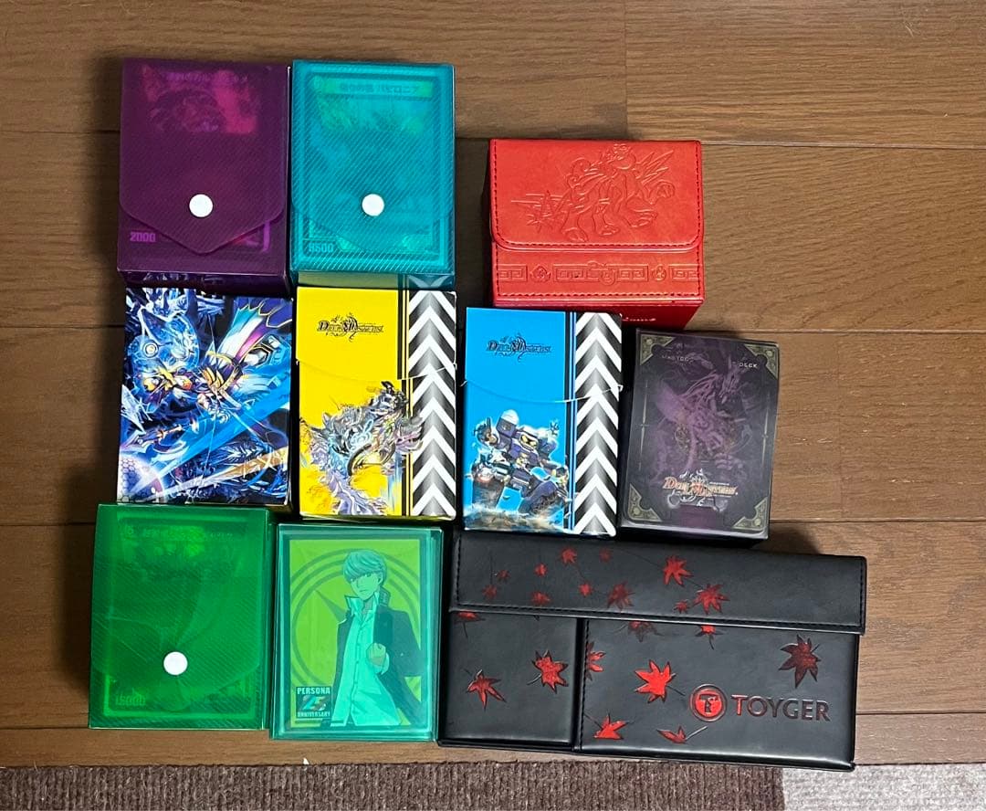 デュエマ 引退品 まとめ toygerのストレージボックス付き デュエマ引退