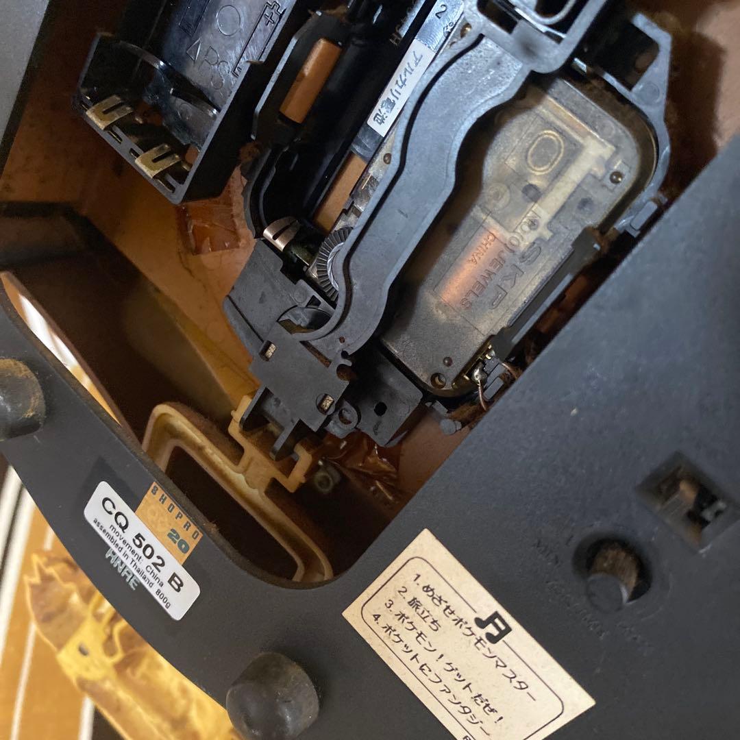 ポケットモンスター 初代ポケモン 振り子時計 壁掛け時計 レトロ SEIKO