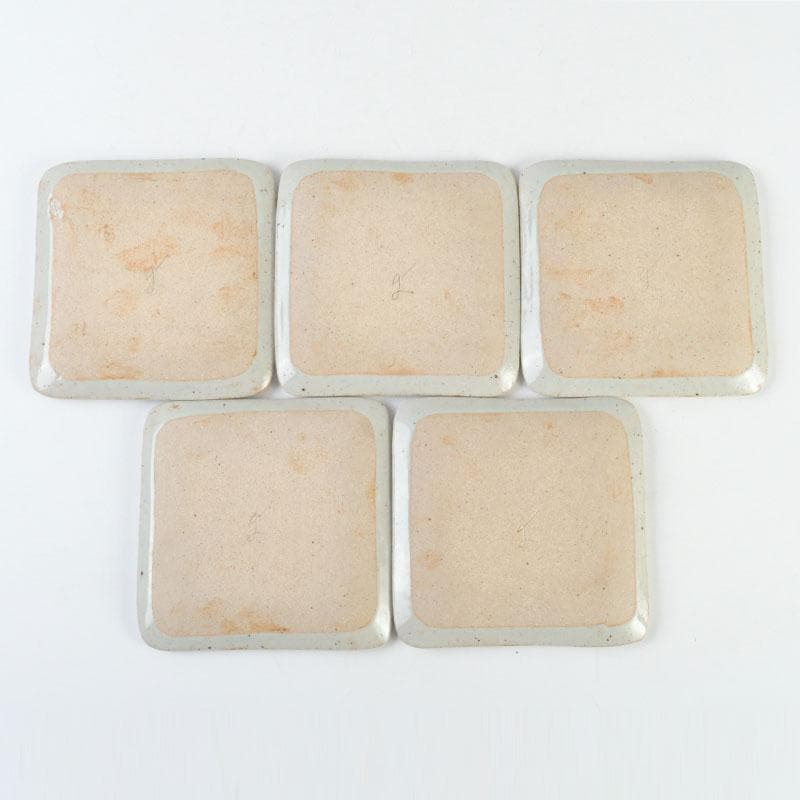 和食器 茶懐石 幸兵衛窯 銘々皿 五客 共箱 N 9377