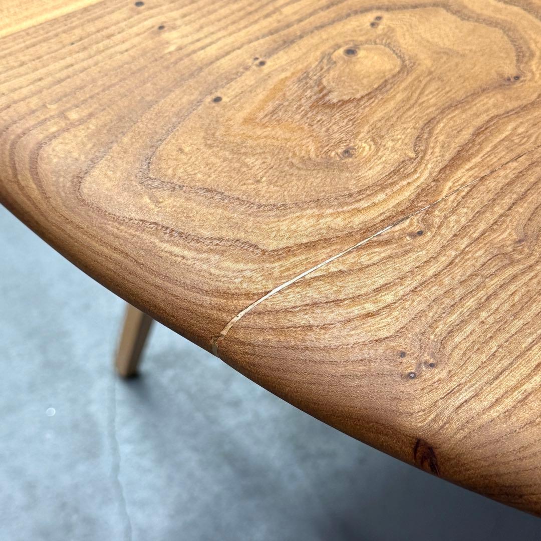 ERCOL(アーコール) /ドロップリーフ ラウンドテーブル (402)