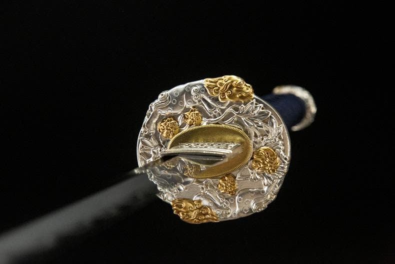 二色獅子太刀 日本刀 模造刀 居合刀 武士道 武蔵 鑑賞用 手鍛造打