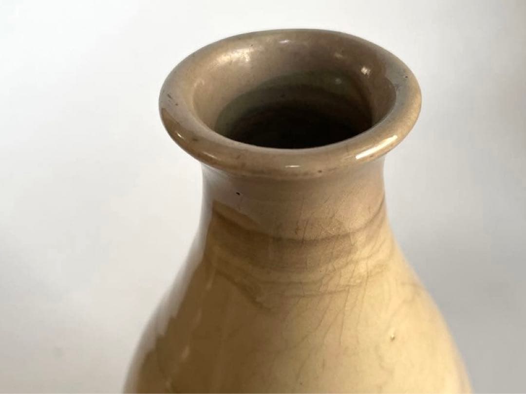 骨董 アンティーク 丹波焼 古丹波 白丹波 徳利 雨漏り 酒器 花瓶 民芸 民藝