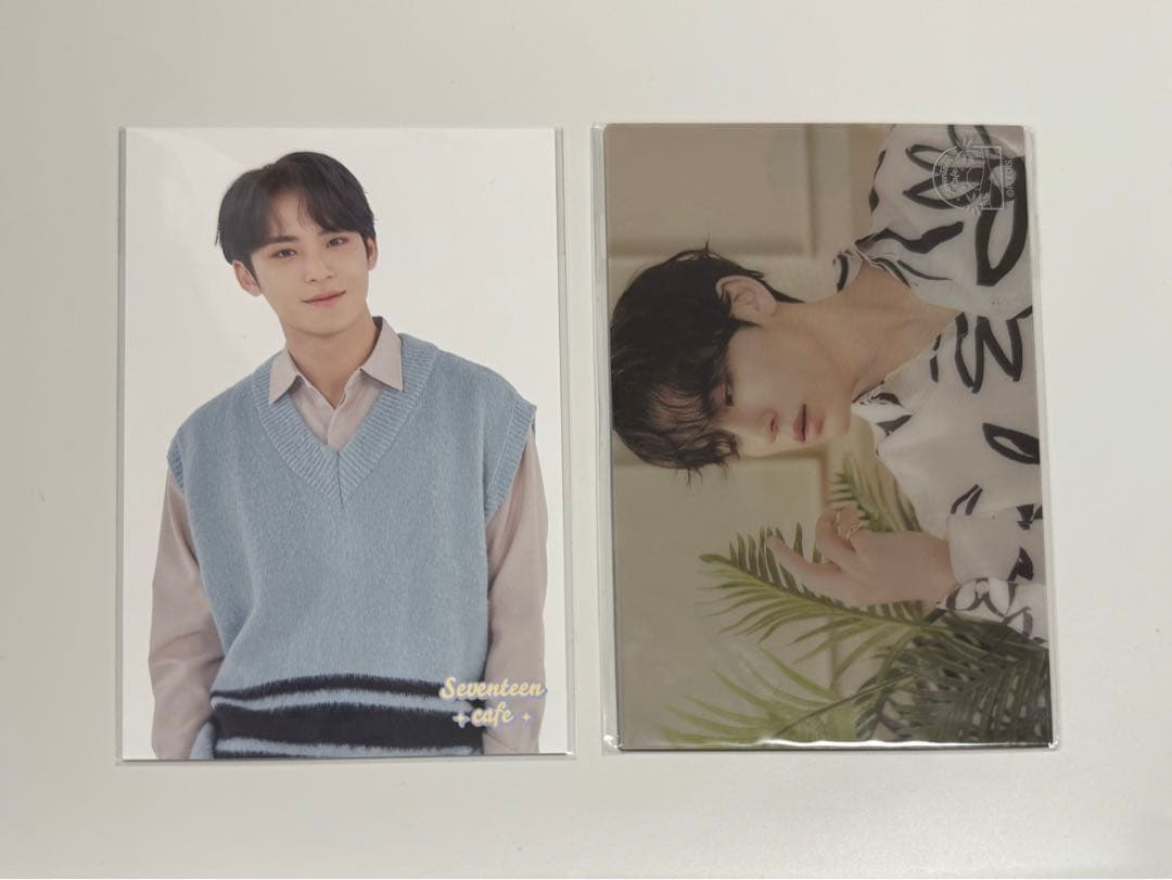 SEVENTEEN cafe セブチカフェ ミンギュ トレカ ポストカード