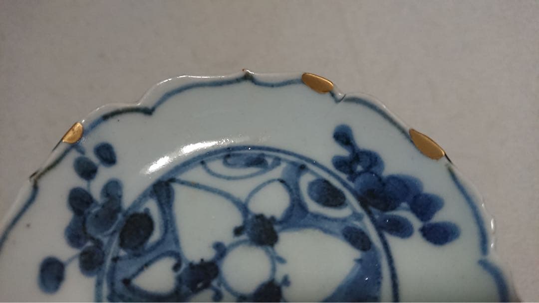 初期伊万里 染付 小皿 豆皿 平盃 酒盃 酒器 輪花盃 骨董 古美術 - メルカリ