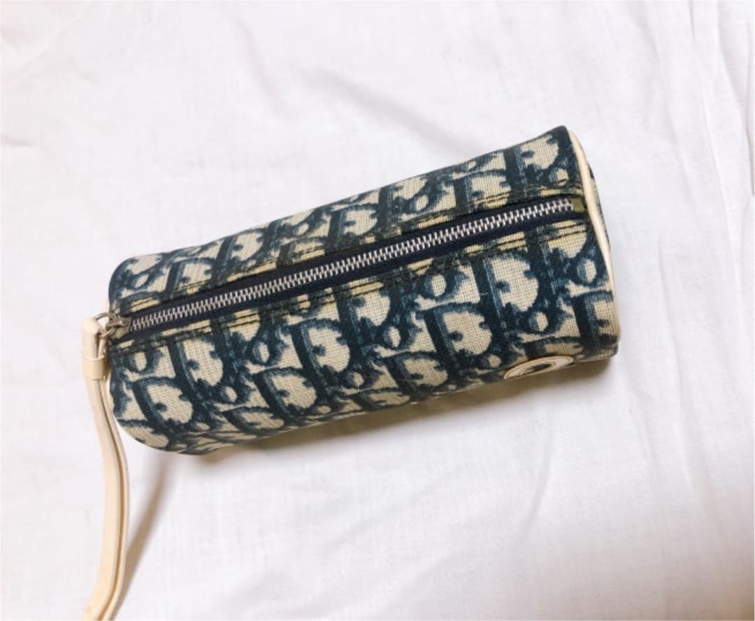 Dior ディオール トロッター柄 トロッターメイクポーチ デニム 小物