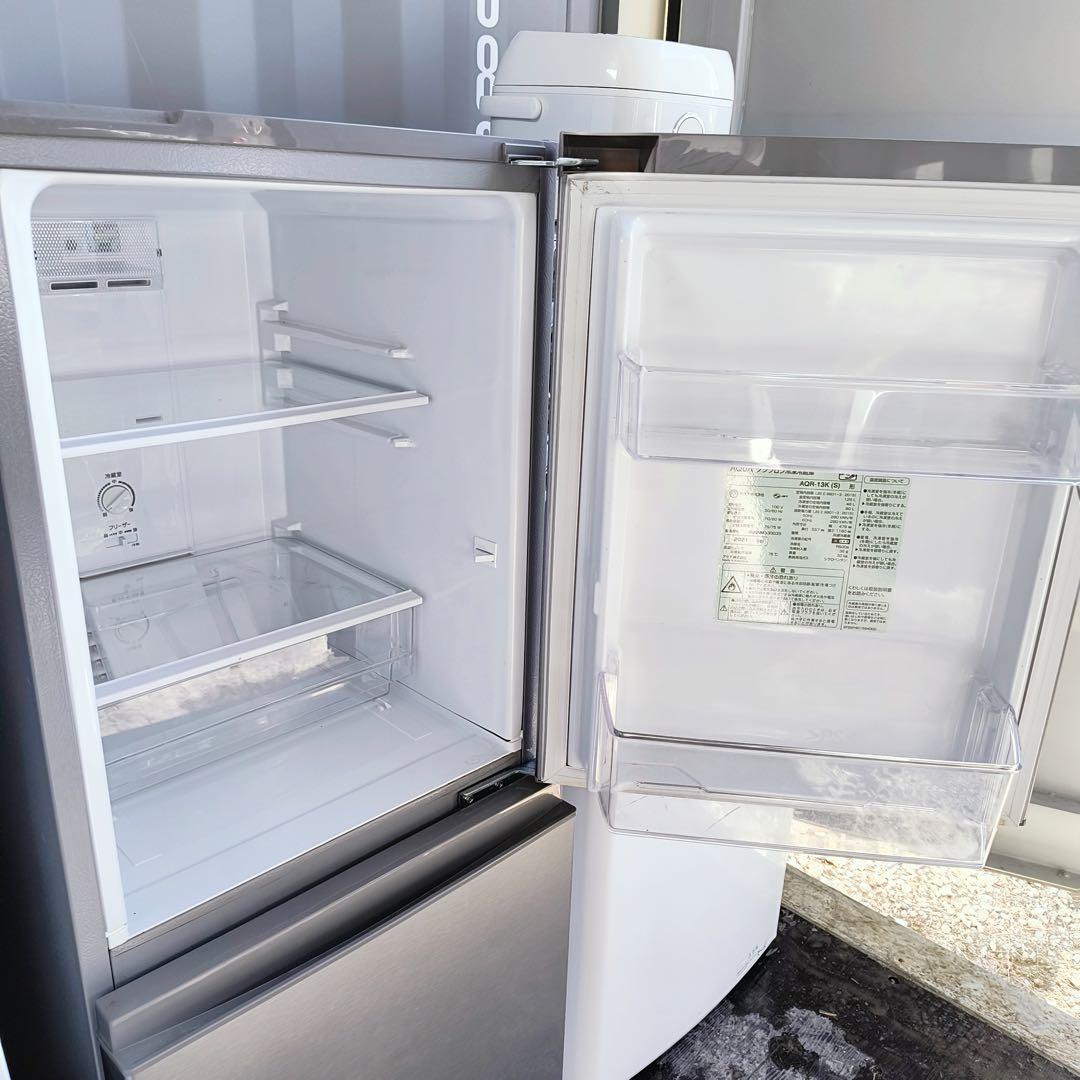 運搬取付無料！シンプル家電4点セット！AQUA冷蔵庫洗濯機東芝ユアサ超美品完動品