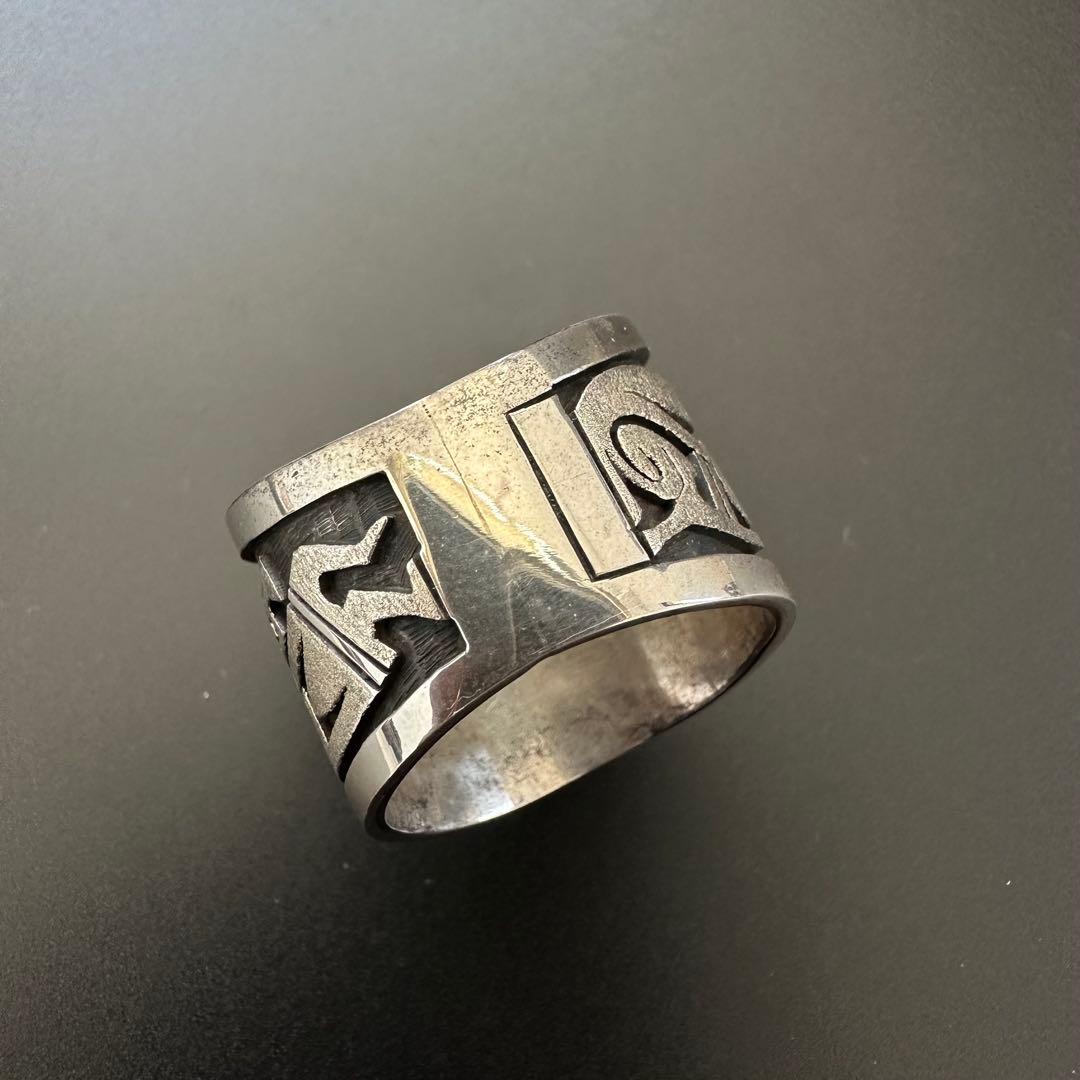 HOPI Berra Tawahongva オーバーレイ リング　29号