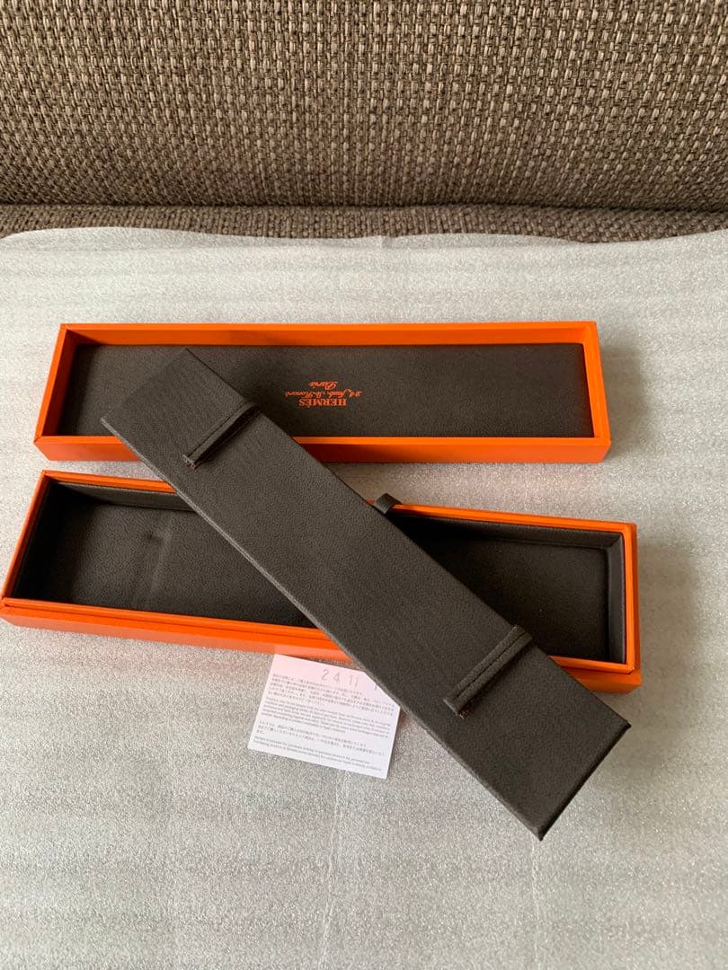 美品HERMES シェーヌダンクル 空箱 エルメス ブレスレット ケース24cm