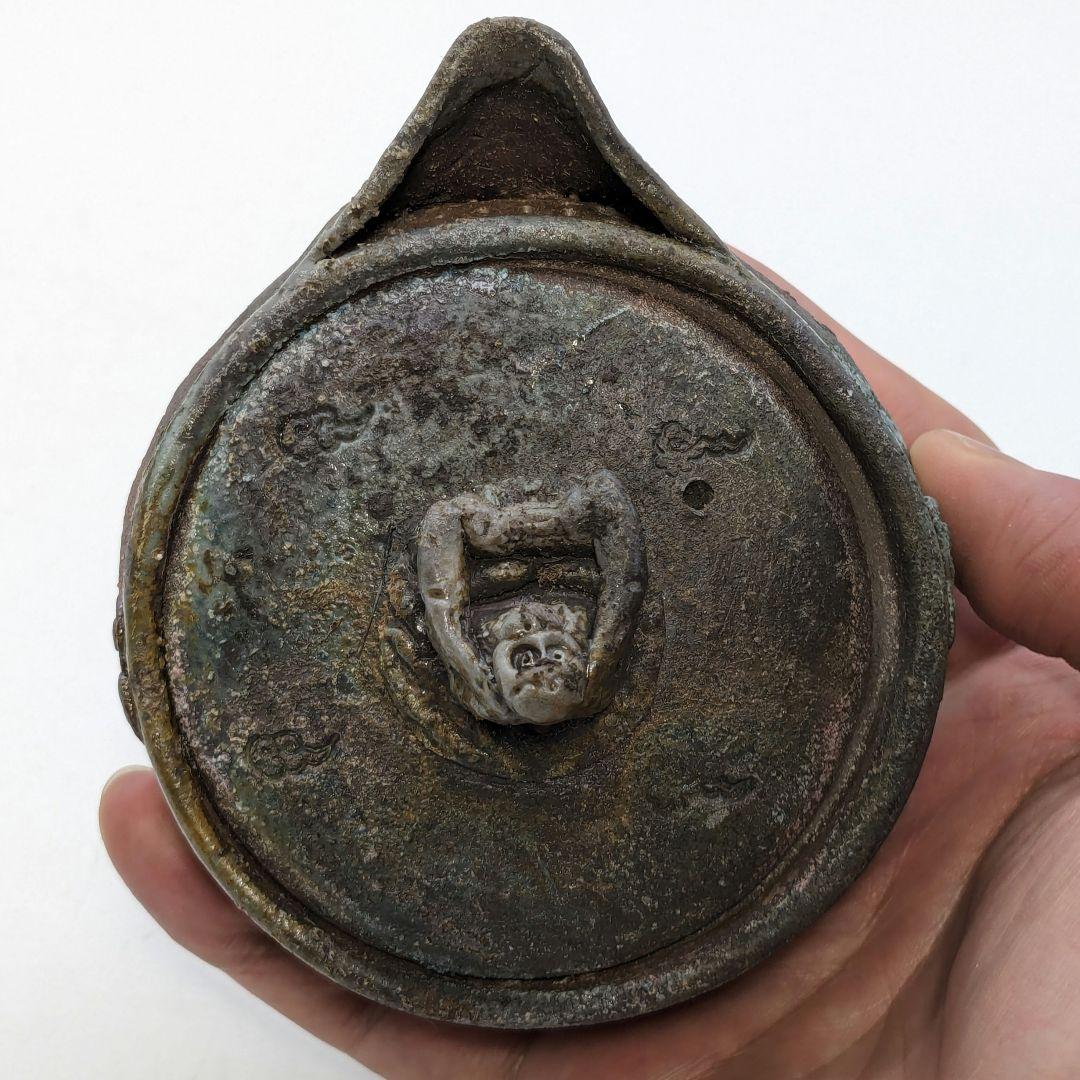 藤原宏 備前焼 猿摘宝瓶 共箱黄布栞 煎茶道具 煎茶器