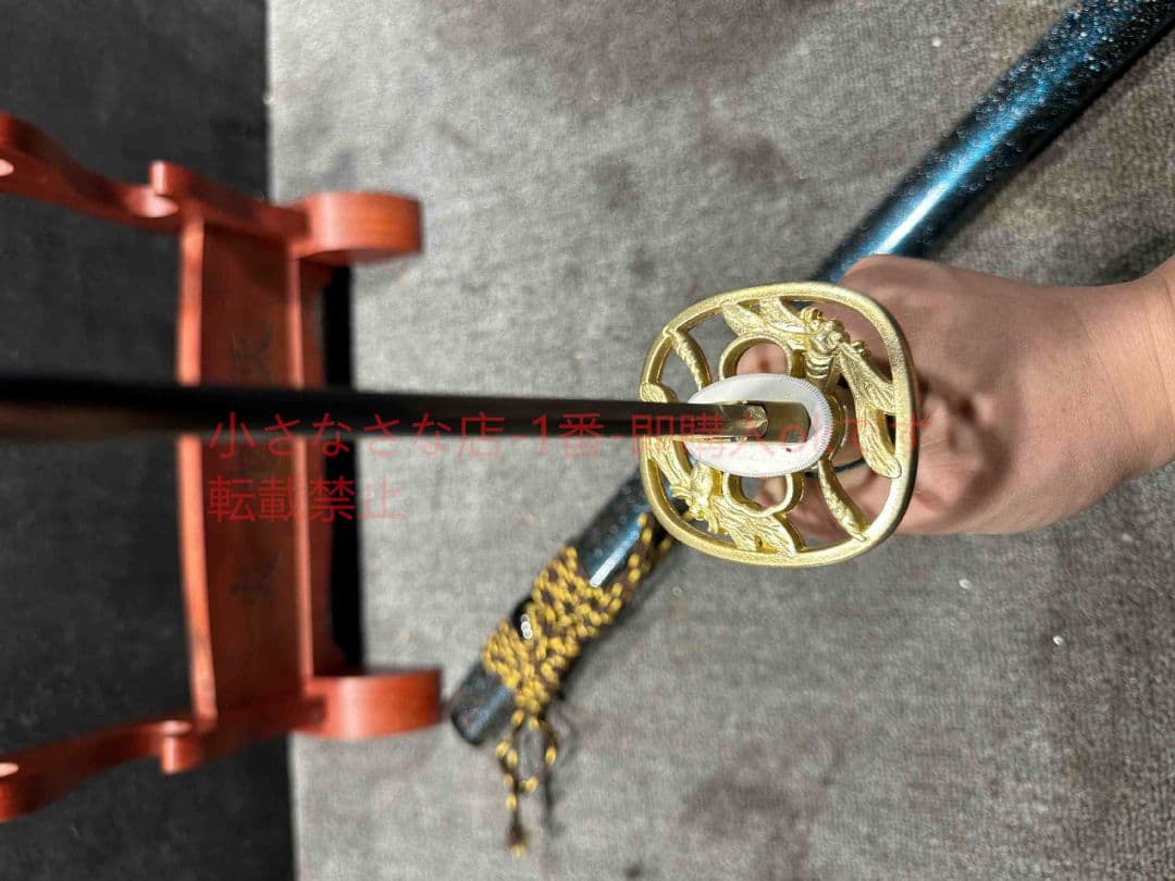 26インチT10直焼サムライサーベルトンボ古兵器 武具 刀装具 日本刀  居合刀