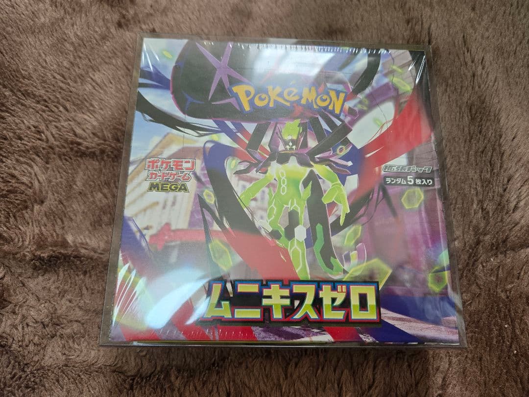 o*o様 ポケモンカード　ムニキスゼロ　1BOX　シュリンク付き　新品未開封