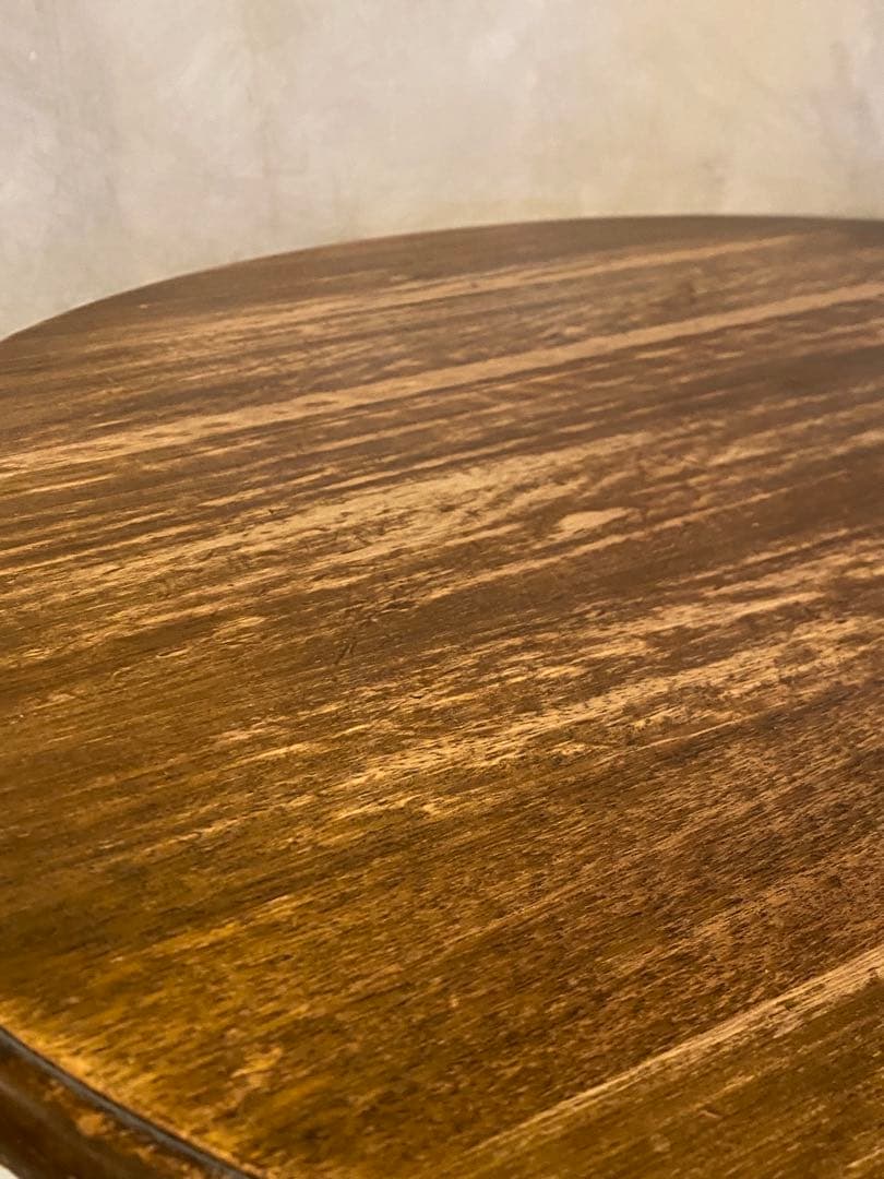 【東京都内23区配送無料】イギリス　アンティーク　88cm ダイニング　テーブル