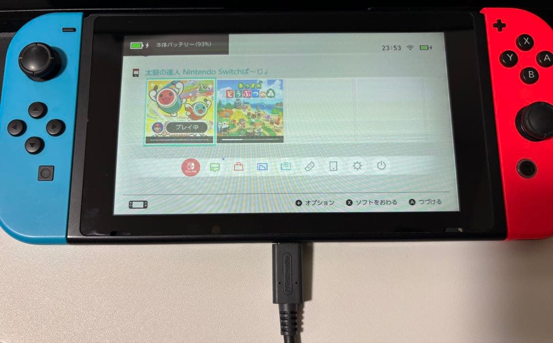 Nintendo Switch 本体一式　※液晶ジャンク扱い