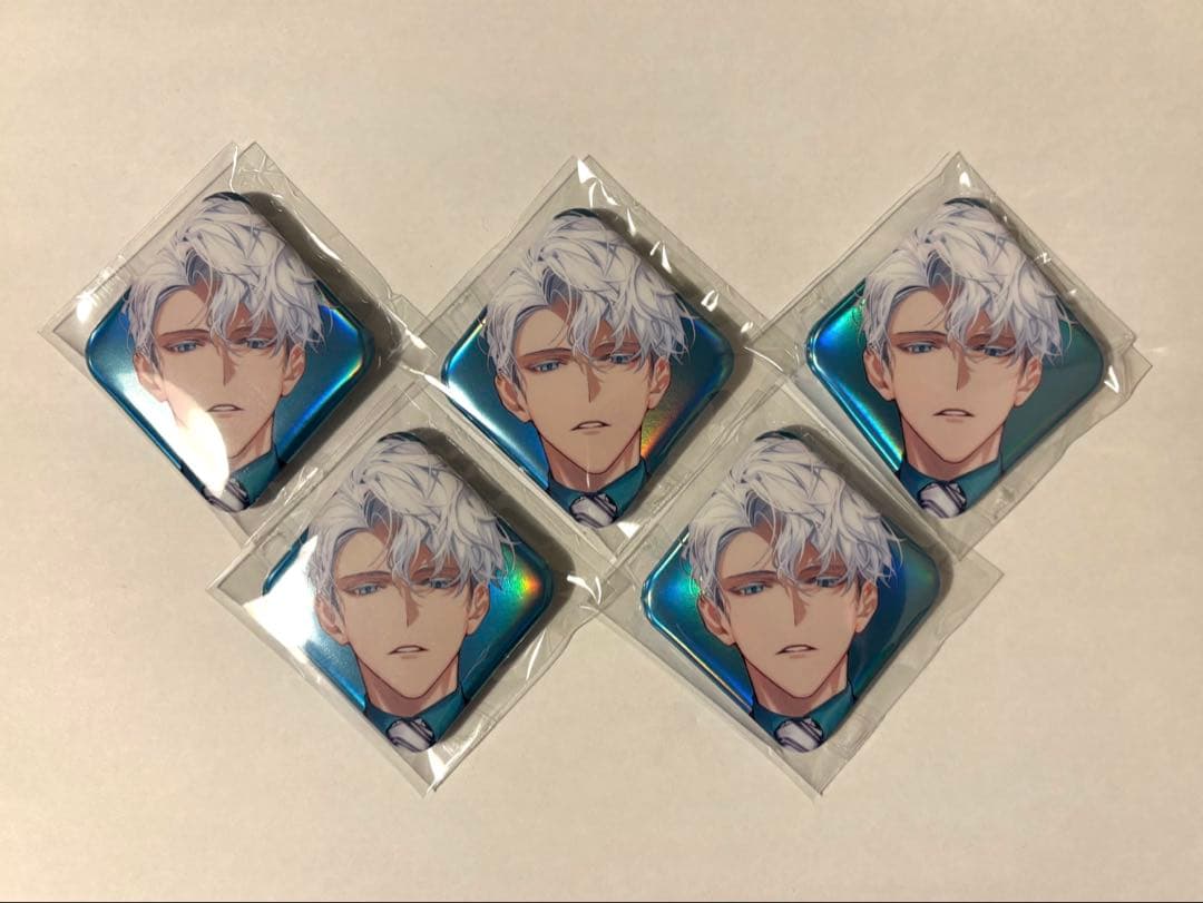 刀剣乱舞 大本丸博 雲生 スクエア缶バッジ 祝装 キャラクターグッズ