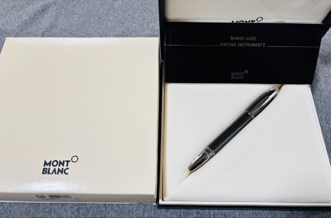 モンブラン スターウォーカー アルティメットカーボン 万年筆 F字 未