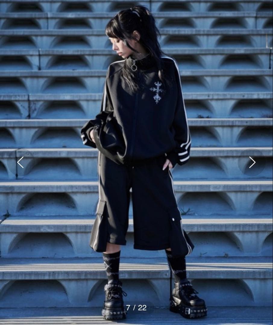 REFLEM 2WAYワイドカーゴトラックパンツ