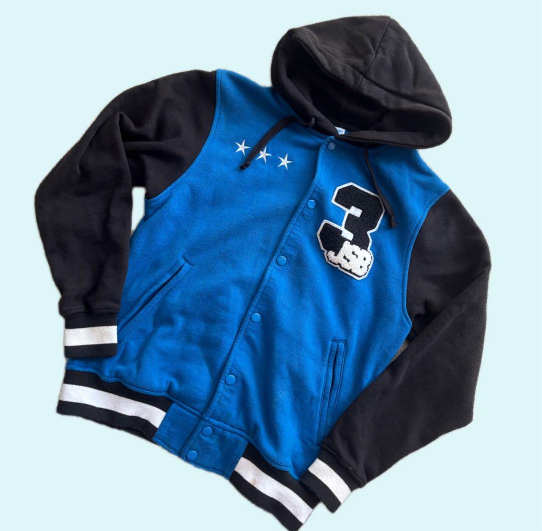 三代目JSB 会場限定パーカー BLUE IMPACT Mサイズ - メルカリ