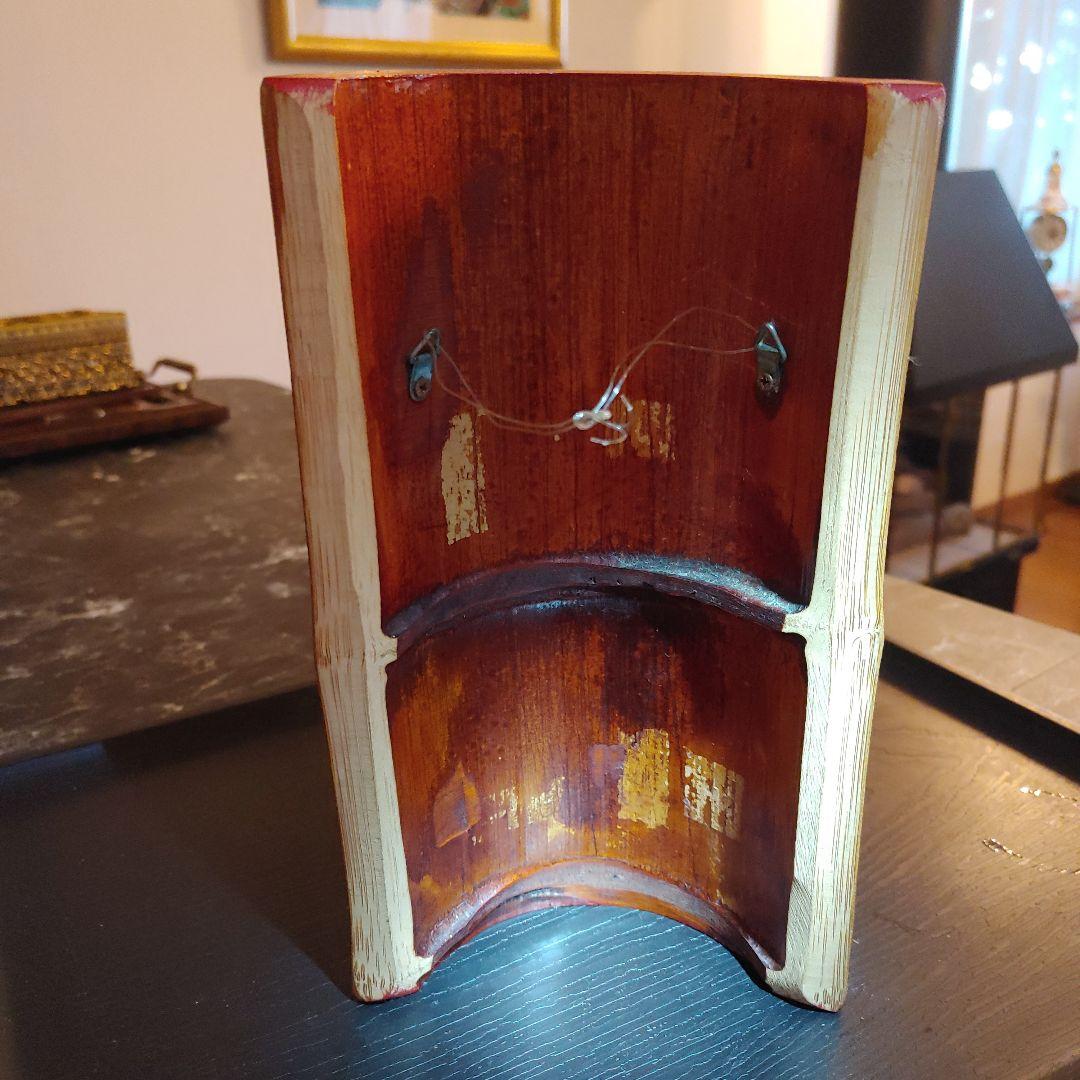 讃岐竹 虎 一刀彫