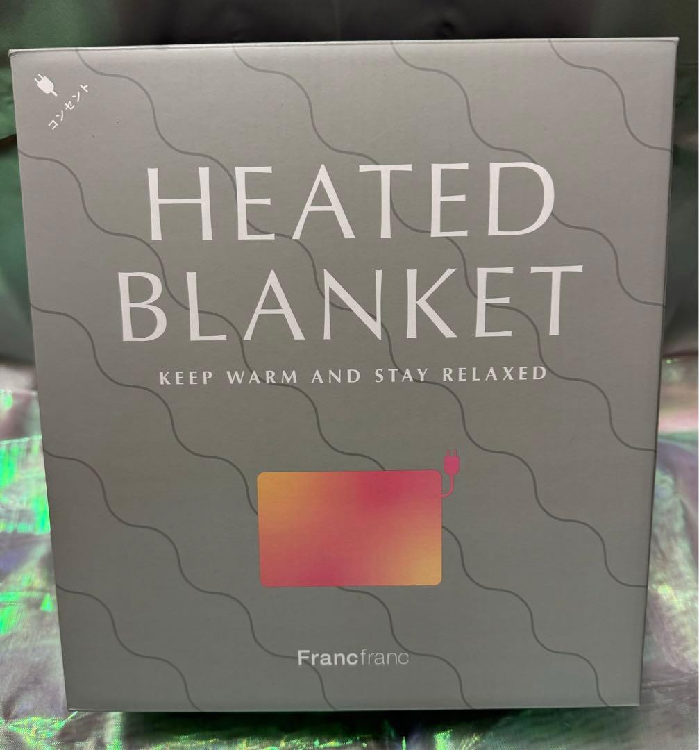 Francfranc ヒーター付きブランケット Francfranc（フランフラン） ヒーター付きブランケット ホワイト
