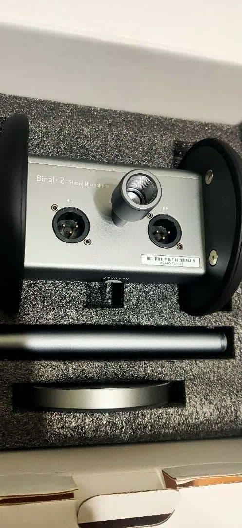 HEADREC BINAL2バイノーラルマイク ASMR ファンタム電源 XLR