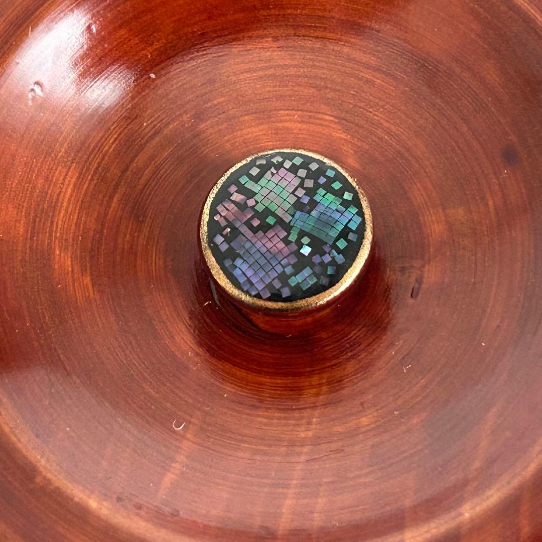 美品.希少】漆器 茶筒 茶器 茶道具 木製 漆塗り 蒔絵 螺鈿 伝統工芸