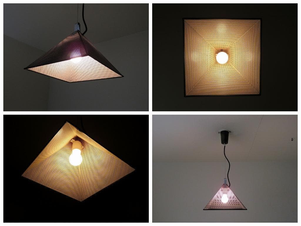 ヤマギワ 三原昌平 トライメッシュ ペンダントライト ポストモダン