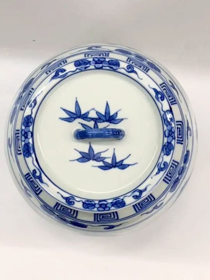 染付 山水 水指 茶道具 茶碗 抹茶碗