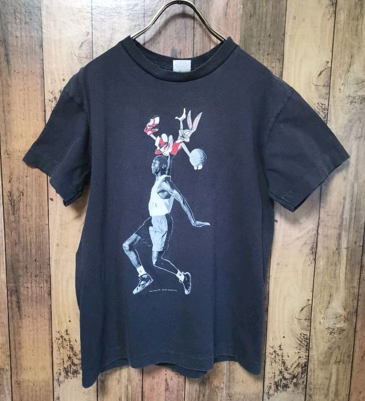 90s Nike jordan × bugs bunny ビンテージTシャツ L1081020435