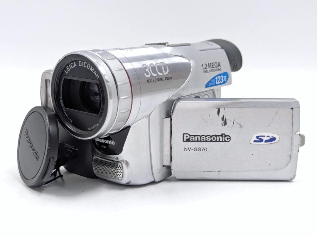 miniDVのダビングに！ Panasonic ビデオカメラ NV-GS70