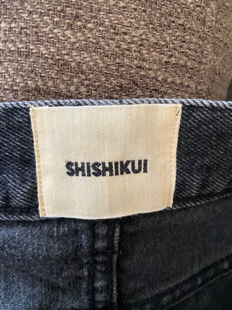 パンツ shishikui harf jean