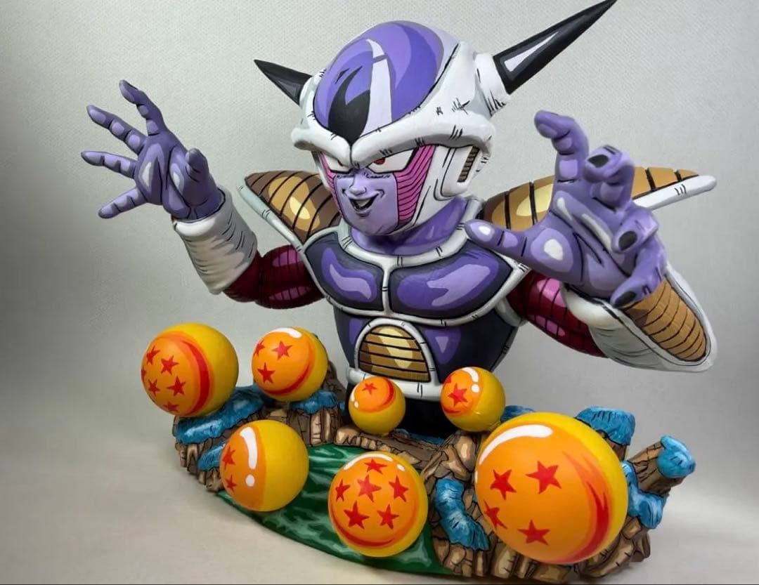 ドラゴンボール リペイント E賞 悪の帝王 フリーザ 2次元彩色