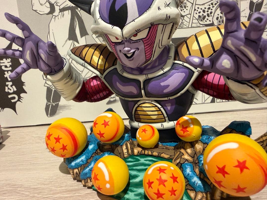 ドラゴンボール リペイント E賞 悪の帝王 フリーザ 2次元彩色