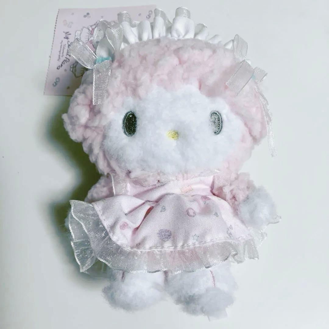 マイスウィートピアノ フェイス形ミニポーチ(メレンゲパーティ