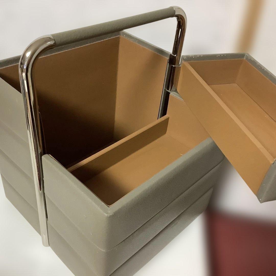 資生堂　コスメボックス　ソーイングボックス　ノベルティ　ジュエリーボックス　希少