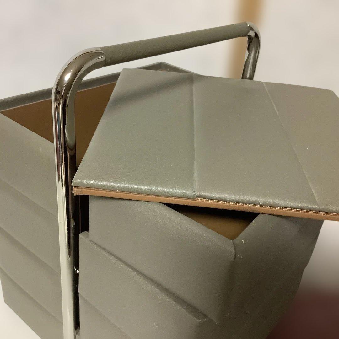 資生堂　コスメボックス　ソーイングボックス　ノベルティ　ジュエリーボックス　希少