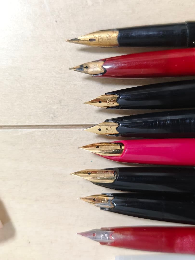未使用含む　プラチナ万年筆　パイロット　デスクペン　まとめ売り　廃盤