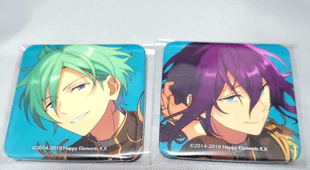 あんスタ アルバム スクエア缶バッジ 特典 一彩 藍良 巽 マヨイ あん