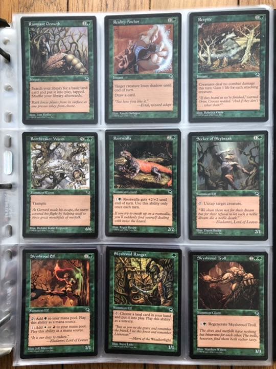 MTG テンペスト　コンプリートセット