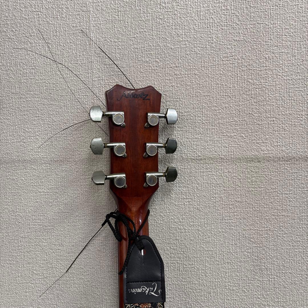 アルバレス アコースティックギター 弦切れあり