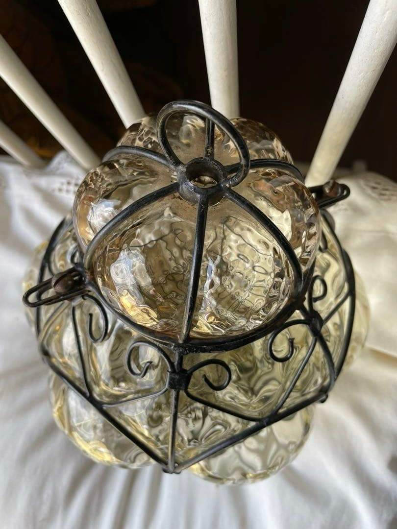 Takashi様専用ですムラーノ ガラス ペンダントライト ランプ シェード