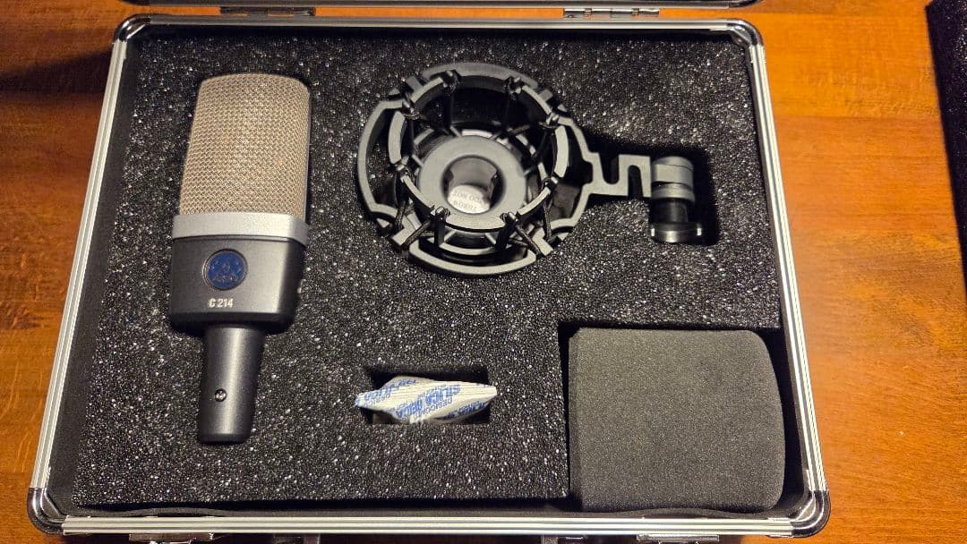 AKG C214 コンデンサーマイク セット