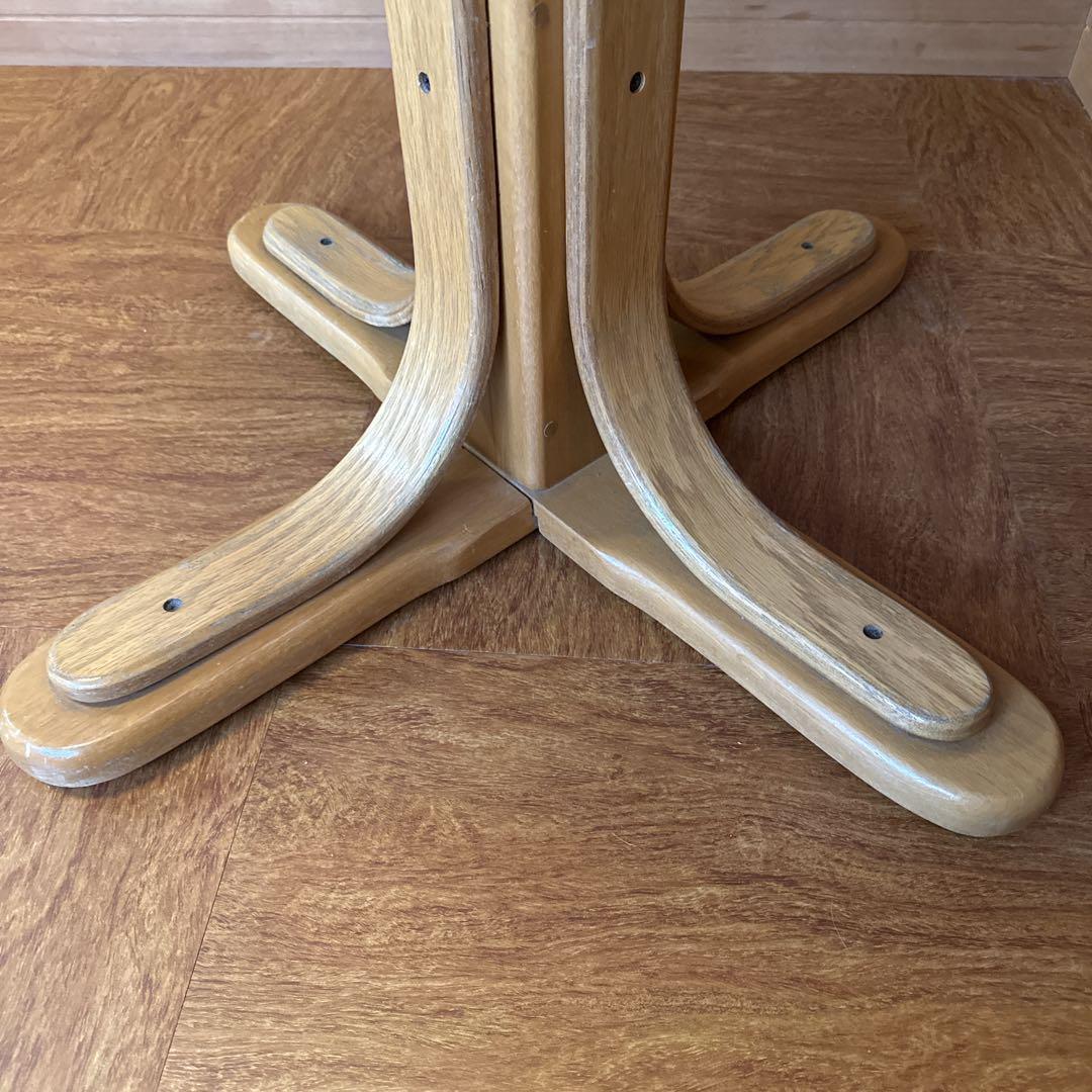 【Shin-Lee／シンリー】伸長式ラウンドダイニングテーブル エクステンション