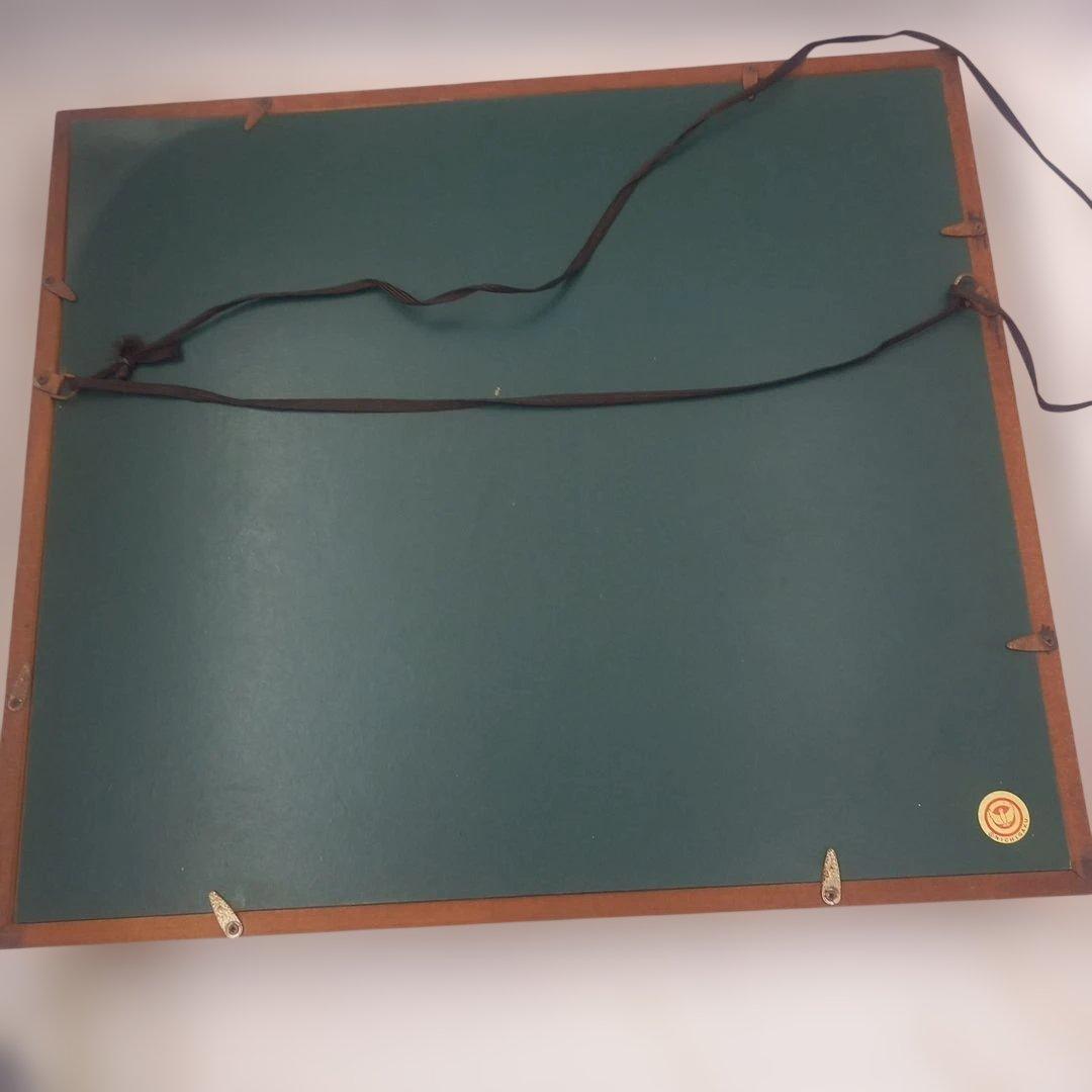 油彩肉筆画「白馬連峰」