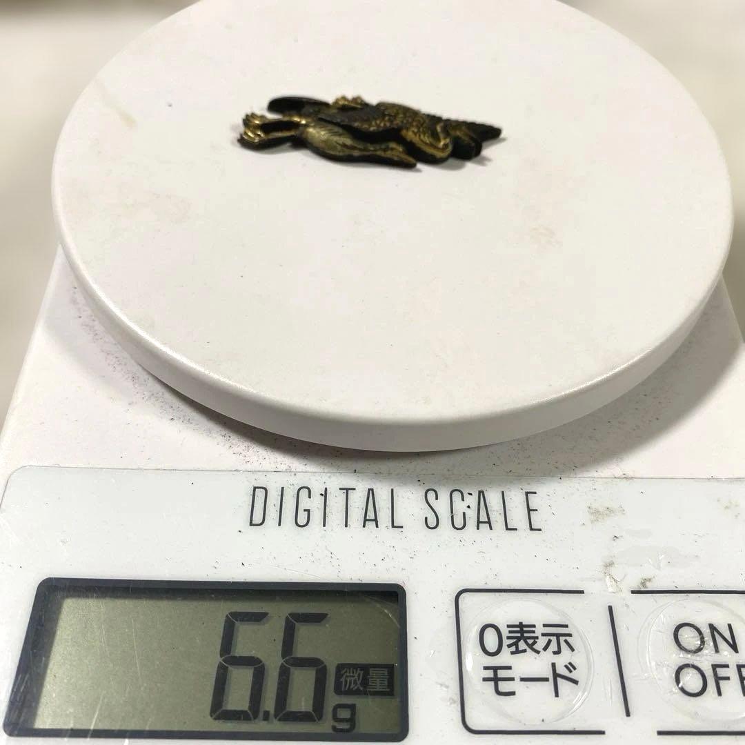 B-59 目貫　片目貫　2個セット　武具　刀装具　骨董品　時代物　美術品　工芸品