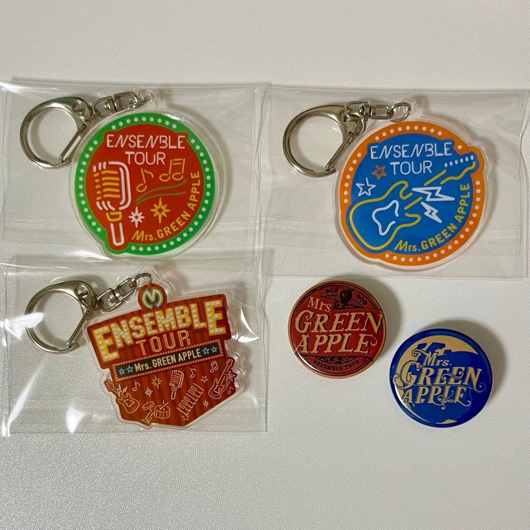 ミセスグリーンアップル 2018 アンサンブルツアー キーホルダー 缶