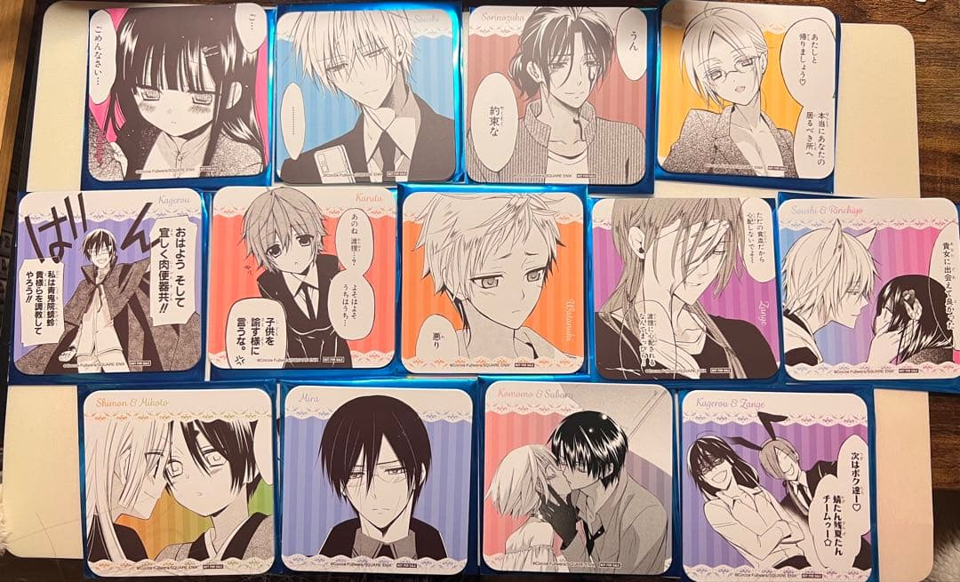 妖狐×僕SS 15周年記念カフェ 後半 コースター コンプリート｜妖狐×僕ss